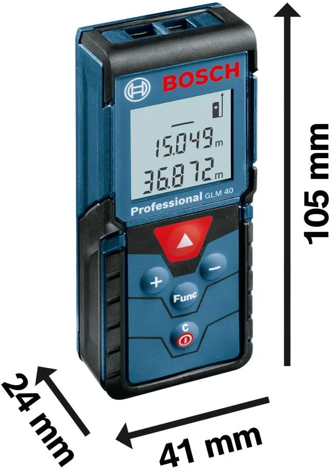 Лазерный дальномер Bosch GLM 40 Professional 0601072900