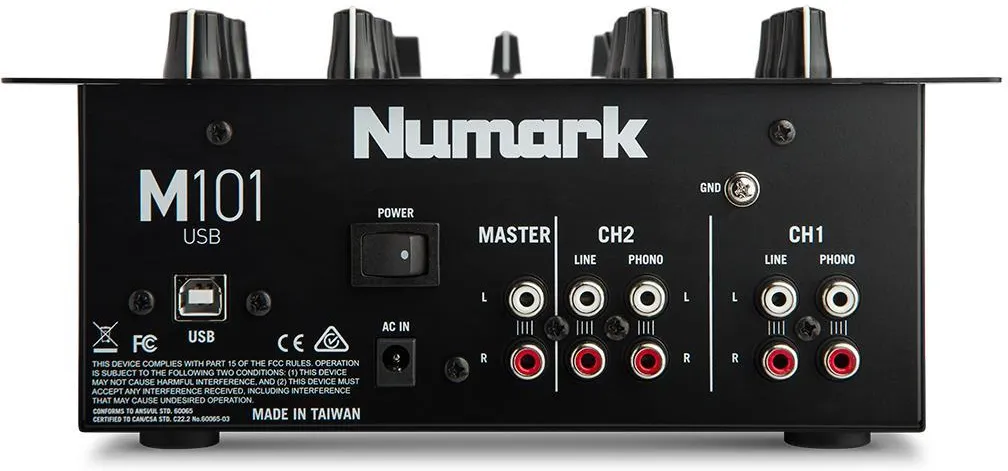 DJ-микшер Numark M101USB Black