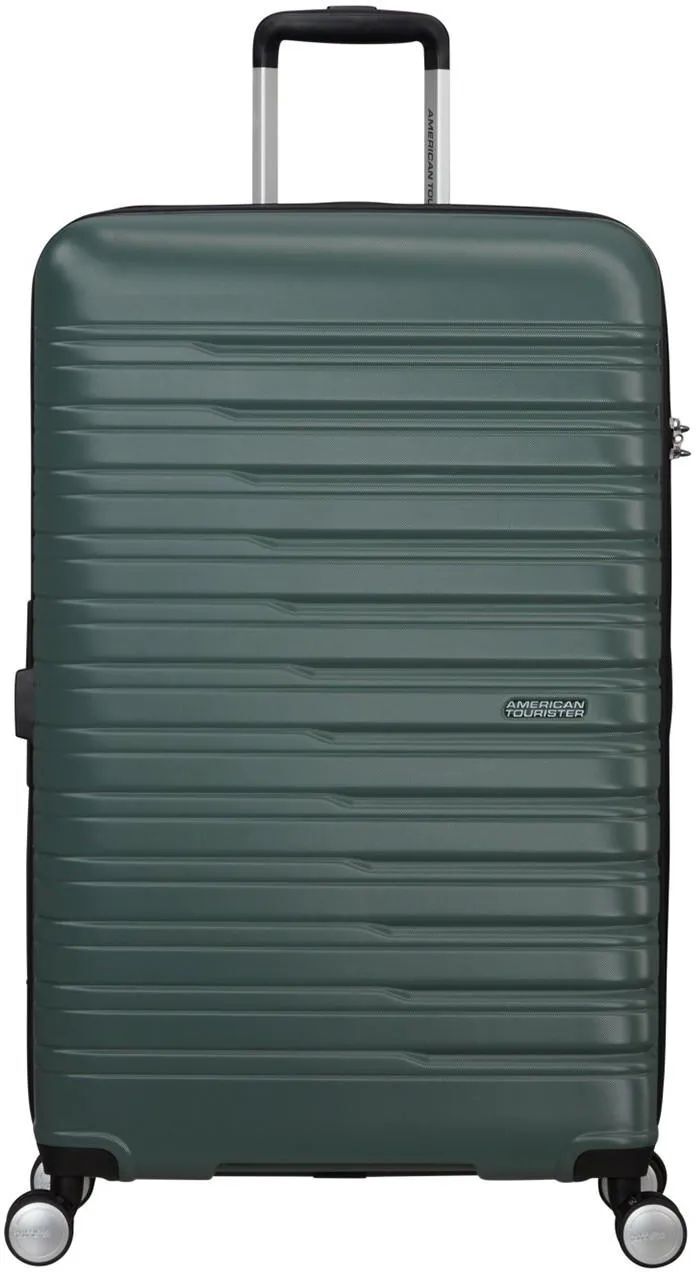 American Tour Master Flashline - Spinner L чемодан, 78 см, 100/109 л, зеленый