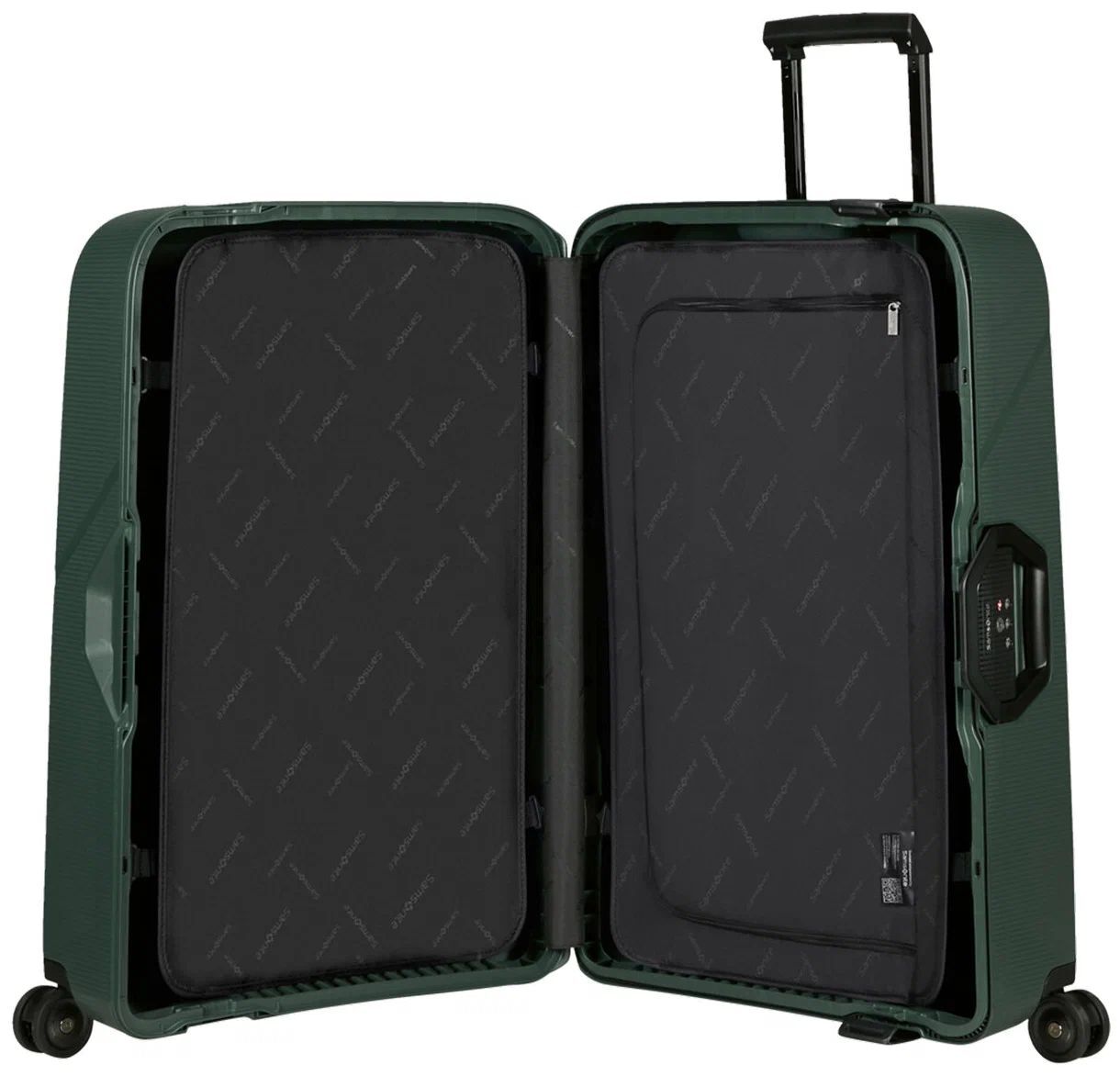 Чемодан Samsonite Magnum Eco 75 см, 104 л, Forest Green