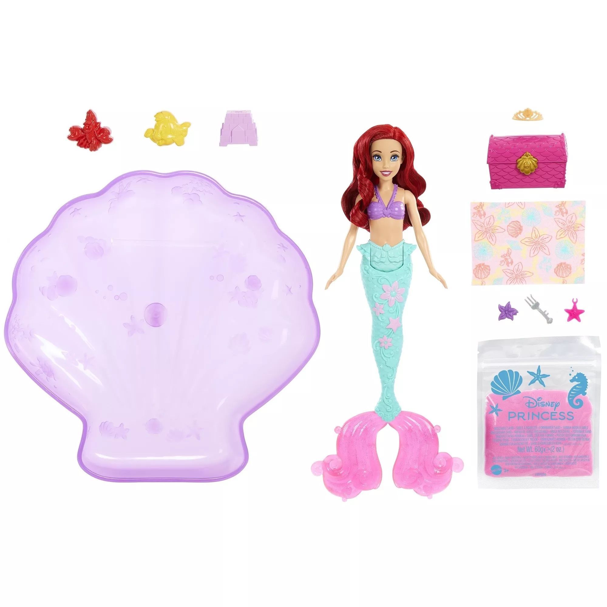 Игровой набор Mattel Русалочка Ариэль с бассейном HWB39
