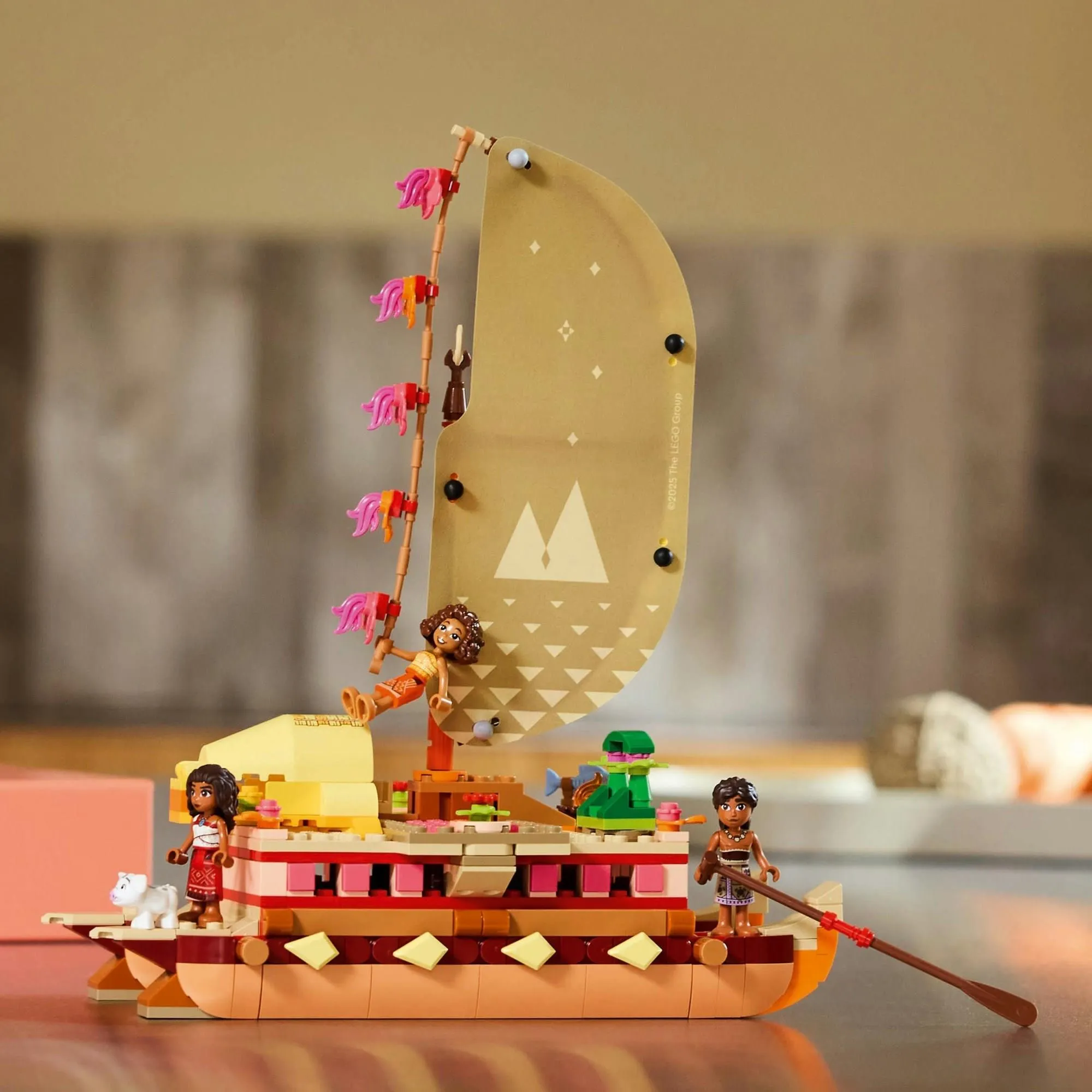 Конструктор LEGO Disney Princess 43270 Приключение Ваианы на байдарках