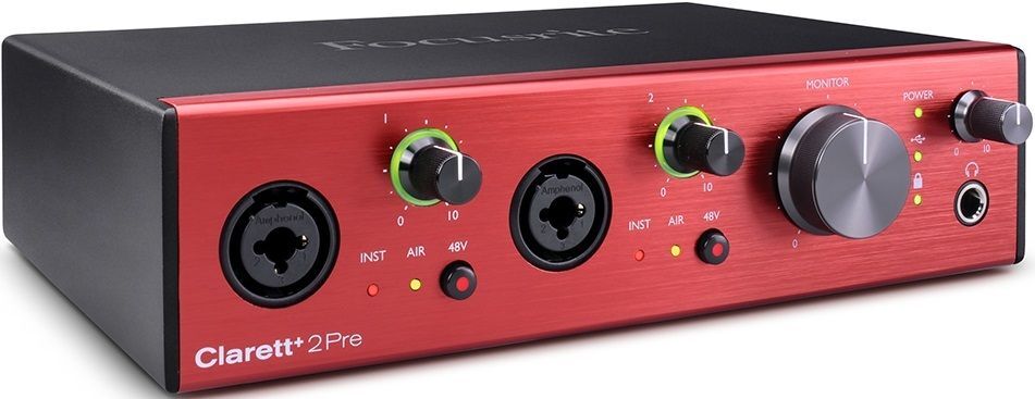 Внешняя звуковая карта Focusrite Clarett 2Pre USB