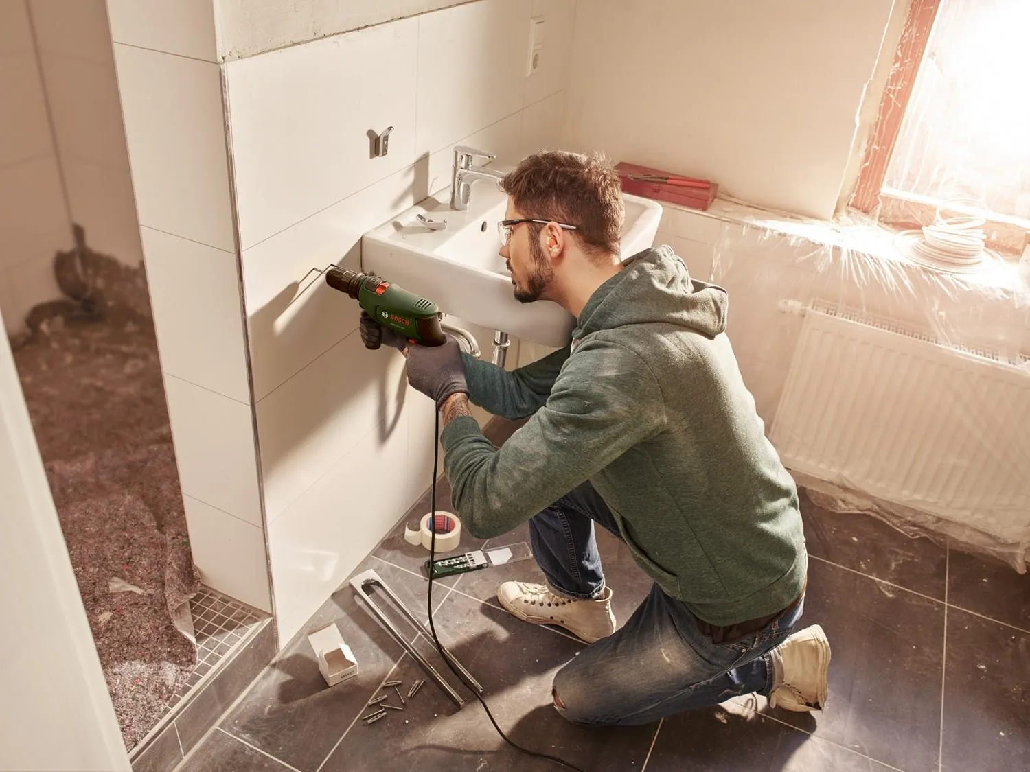 Ударная дрель Bosch EasyImpact 600 0603133021