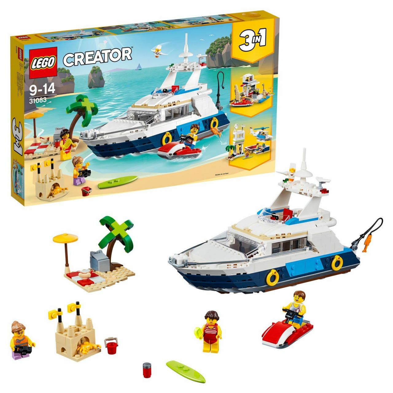 LEGO Creator 31083 Морские приключения, 597 дет.