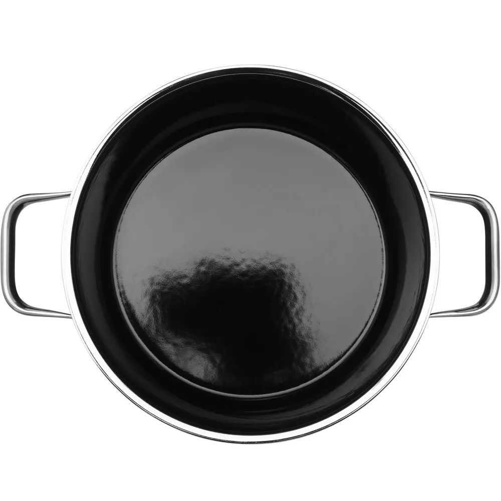 Кастрюля 22 см черная WMF Fusiontec Aromatic
