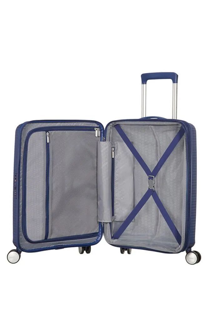 American Tourister чемодан большого размера темно-синий