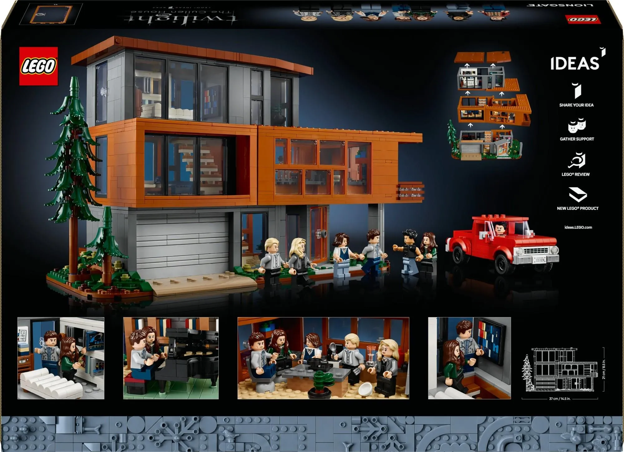 Конструктор LEGO Ideas 21354 Сумерки: дом Калленов