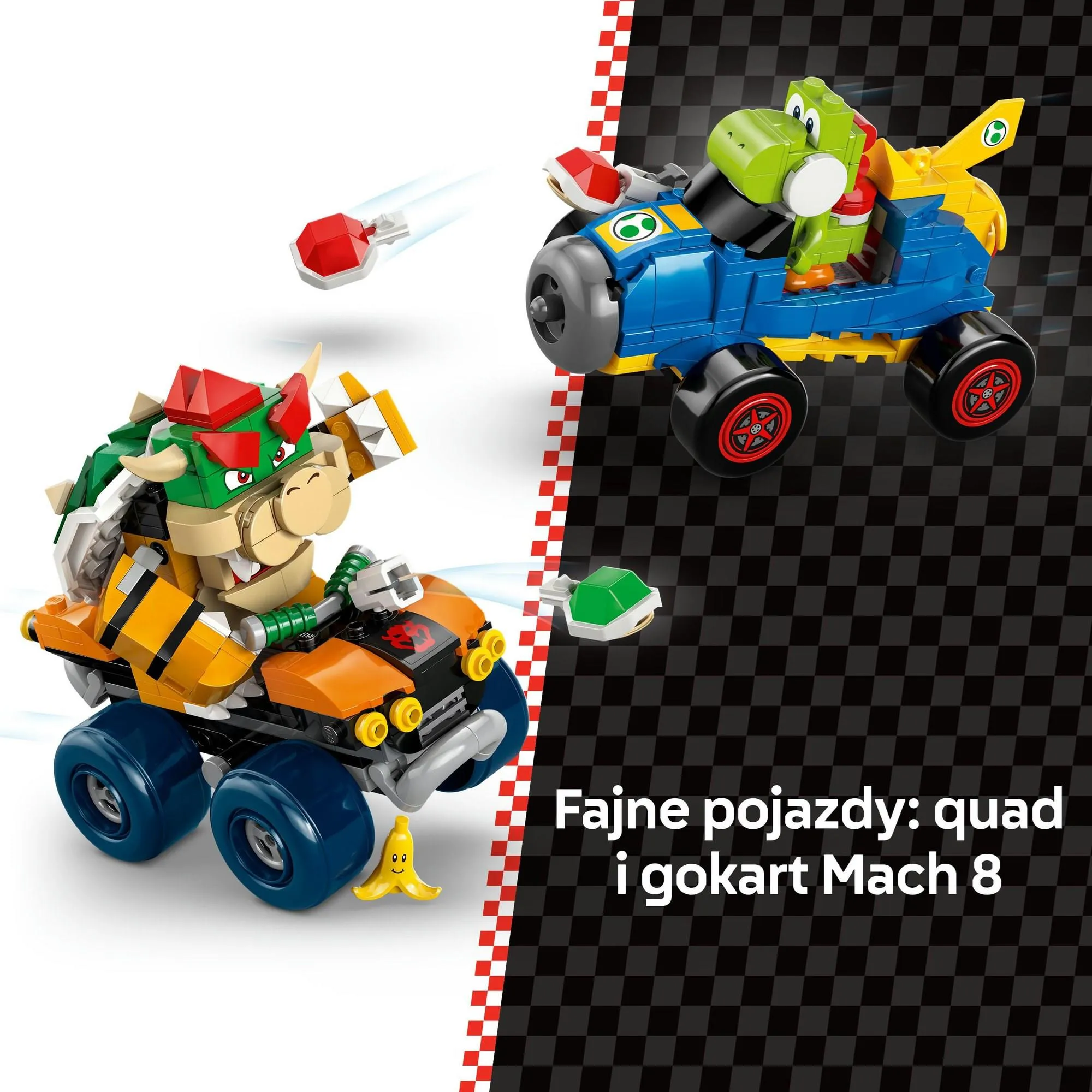 Конструктор LEGO Super Mario 72039 Марио Карт: Замок Боузера