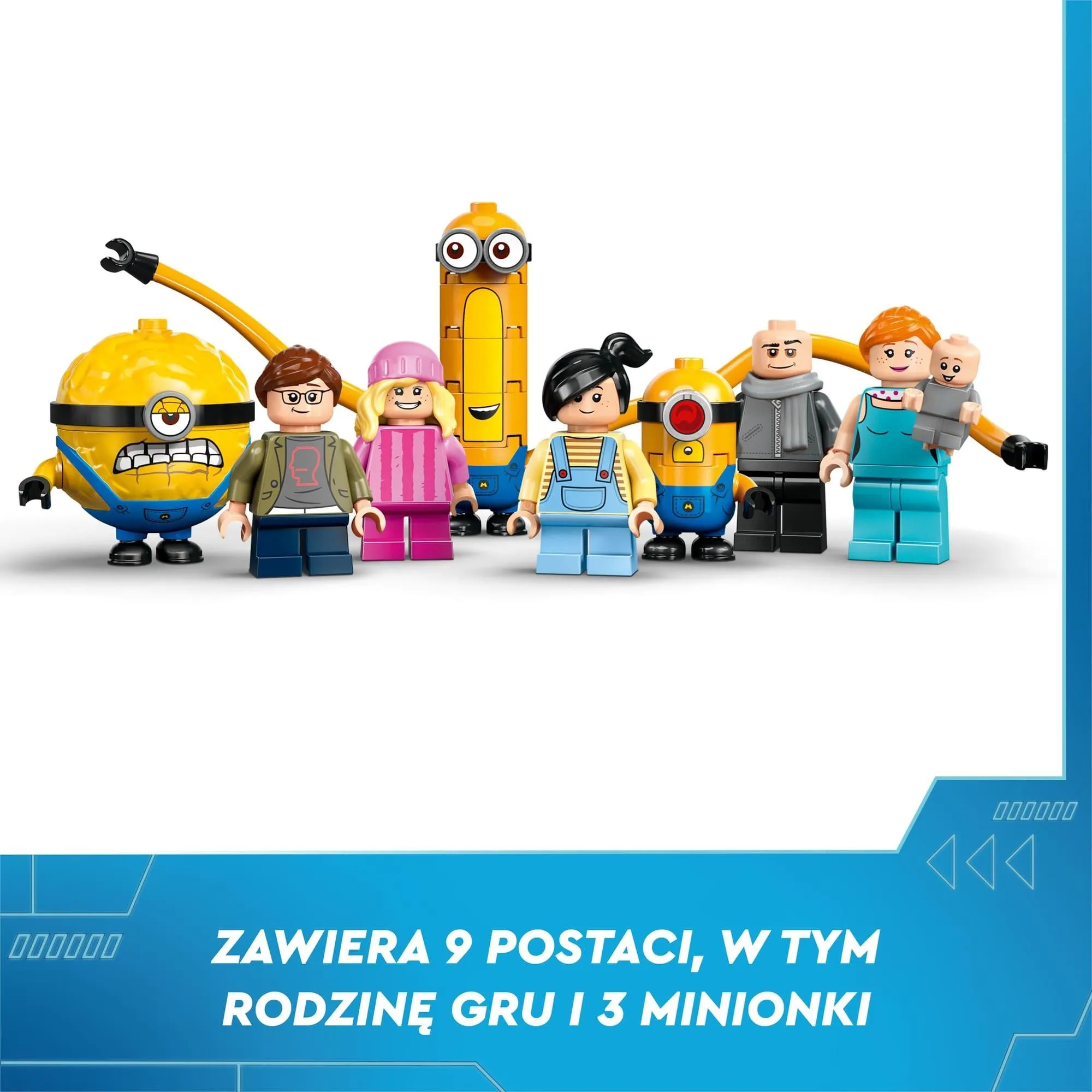 Конструктор LEGO Гадкий я 4 75583 Резиденция Гру и миньонов