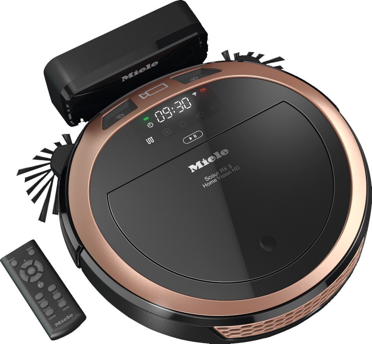 Робот пылесос Miele SPQL Scout RX3 Home Vision, графитовый бронзовый