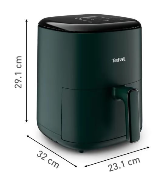 Аэрофритюрница Tefal Easy Fry Compact Forest EY145310 1300 Вт, зеленый