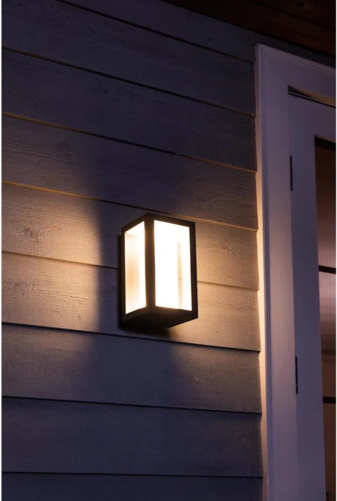 Уличный настенный светильник PHILIPS Hue White and Color Ambiance Impress черный 1742930P7