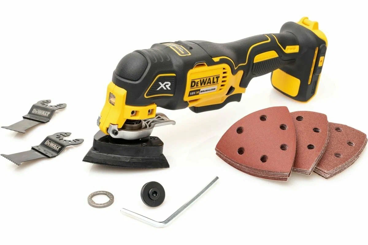 Аккумуляторный многофункциональный инструмент DEWALT DCS356NT, кейс TSTAK, 18 В без АКБ и ЗУ