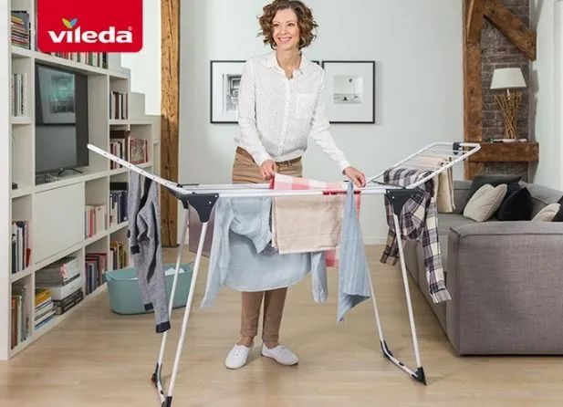 Сушилка для белья напольная Vileda King 180 см