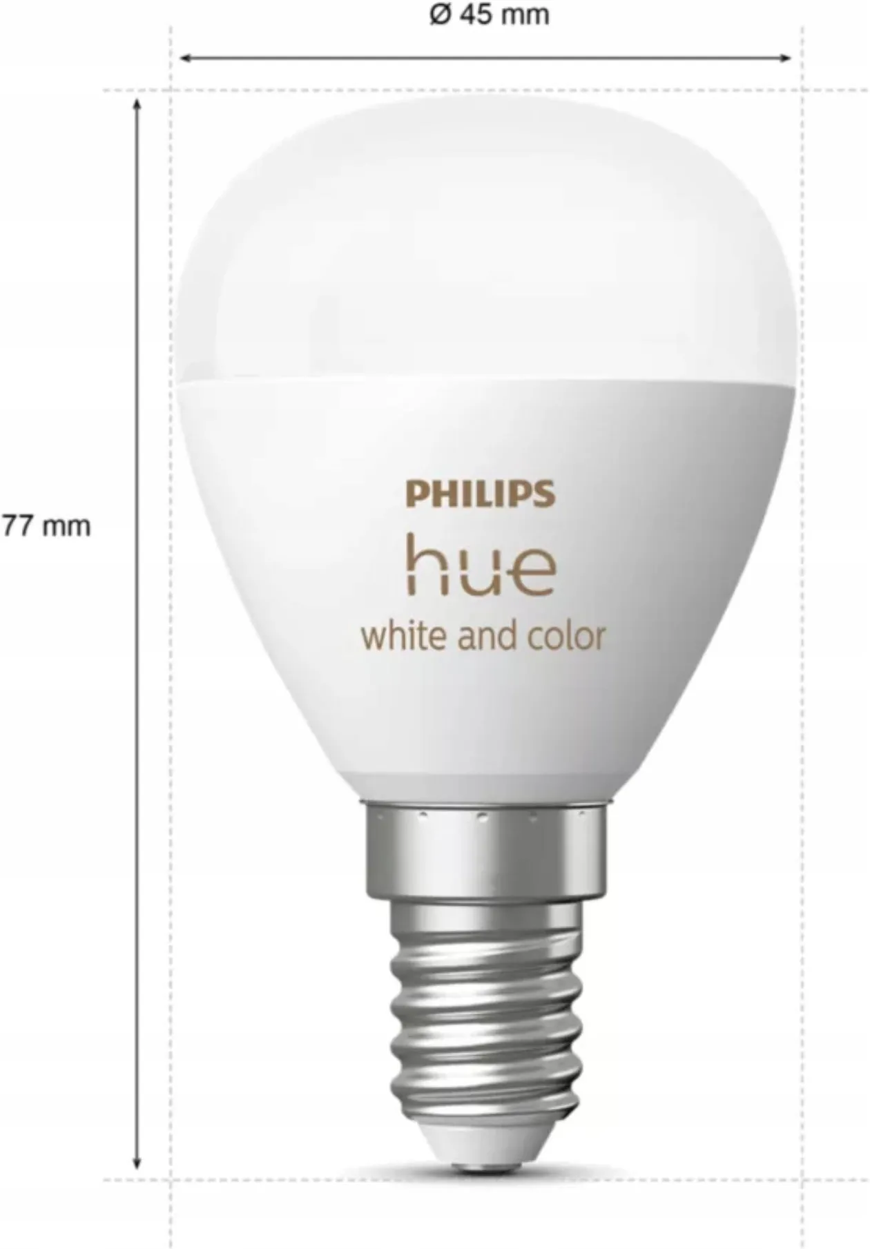 Лампочка PHILIPS HUE White ambiance E14 929003573702