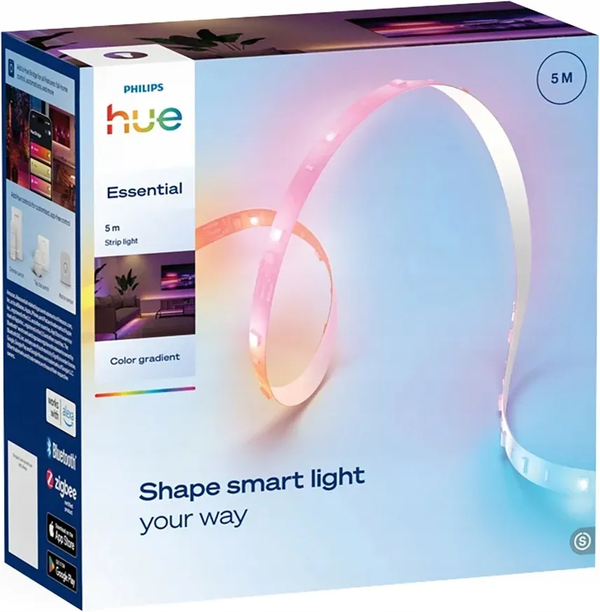 Многоцветная светодиодная лента 5 м PHILIPS Hue Essential 929004294901