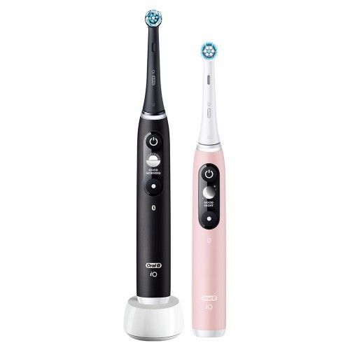 Электрические зубные щетки Oral-B iO 6 DUO Black Lava и Pink Sand