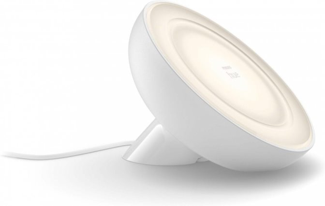 Настольная лампа PHILIPS Hue White and Color Ambiance Bloom белая 929002375901