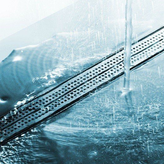 Дренажная решетка TECE drainline Quadratum полированная нержавеющая сталь 700 мм 600750