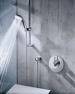 Набор Смеситель Grohe Essence, Скрытый душевой гарнитур, Тонкая душевая головка
