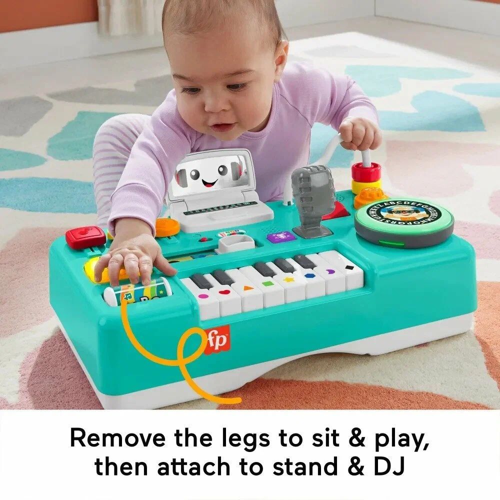 Музыкальный детский стол Fisher-Price Mix & Learn DJ Table
