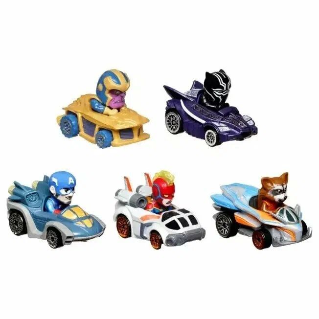 Набор машинок Mattel Hot Wheels RacerVerse Marvel HPN40