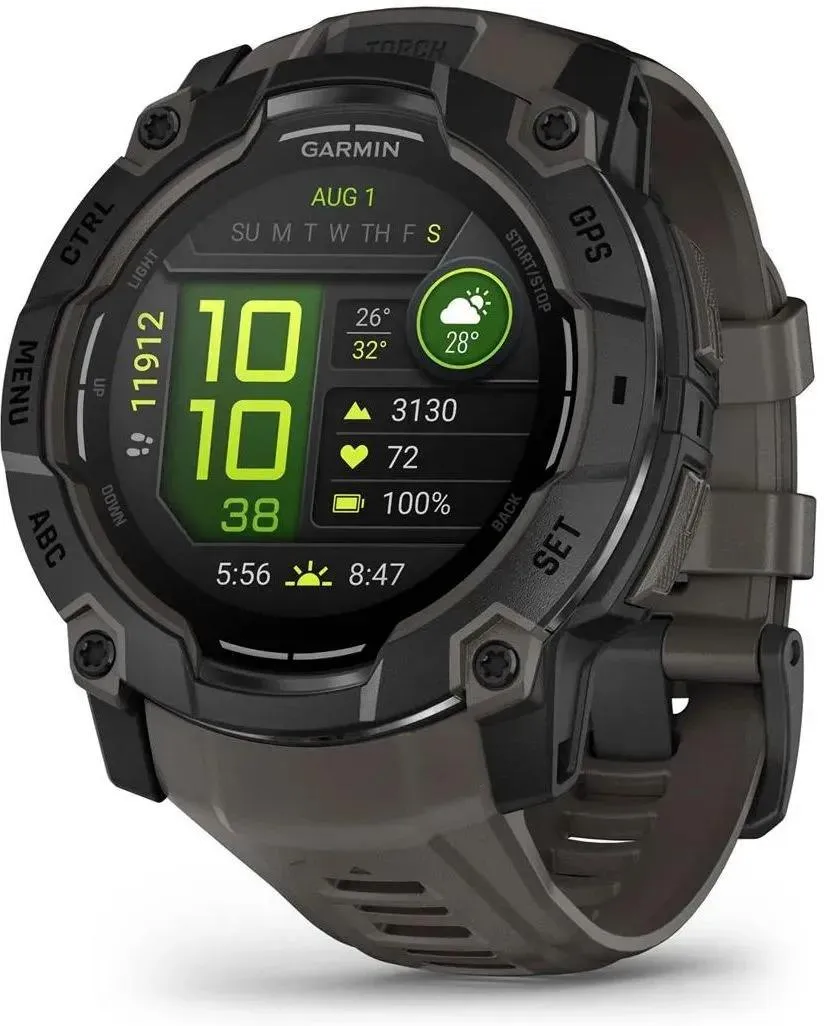 Смарт-часы Garmin Instinct 3 50mm Black черный