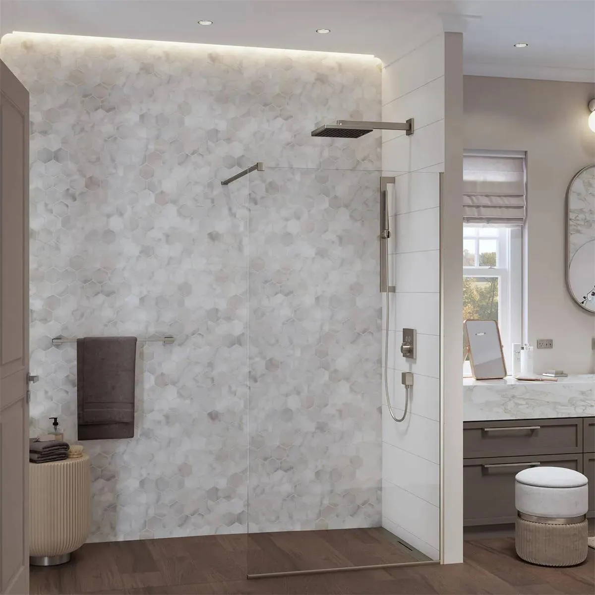 Душевой кронштейн Hansgrohe, хром 24337000