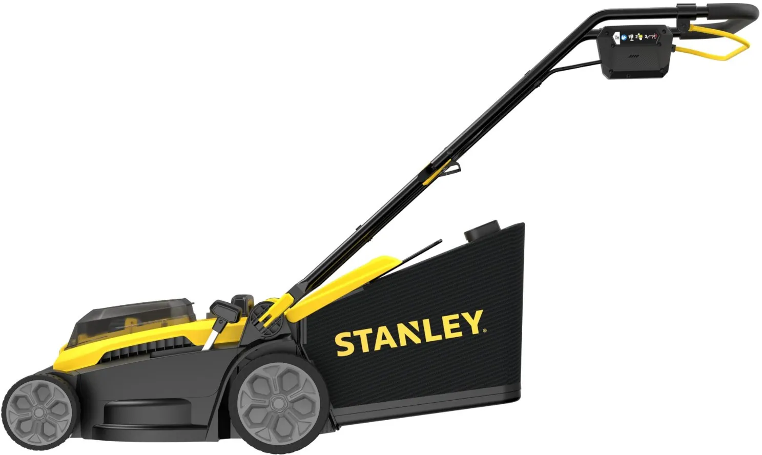 Аккумуляторная газонокосилка Stanley SCMWP3401M1