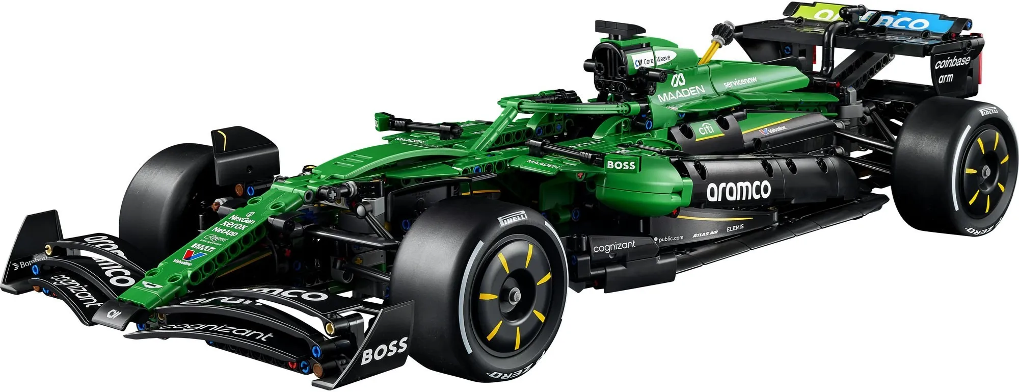 Конструктор Lego Technic 42240 Автомобиль Aston Martin Aramco AMR25 F1