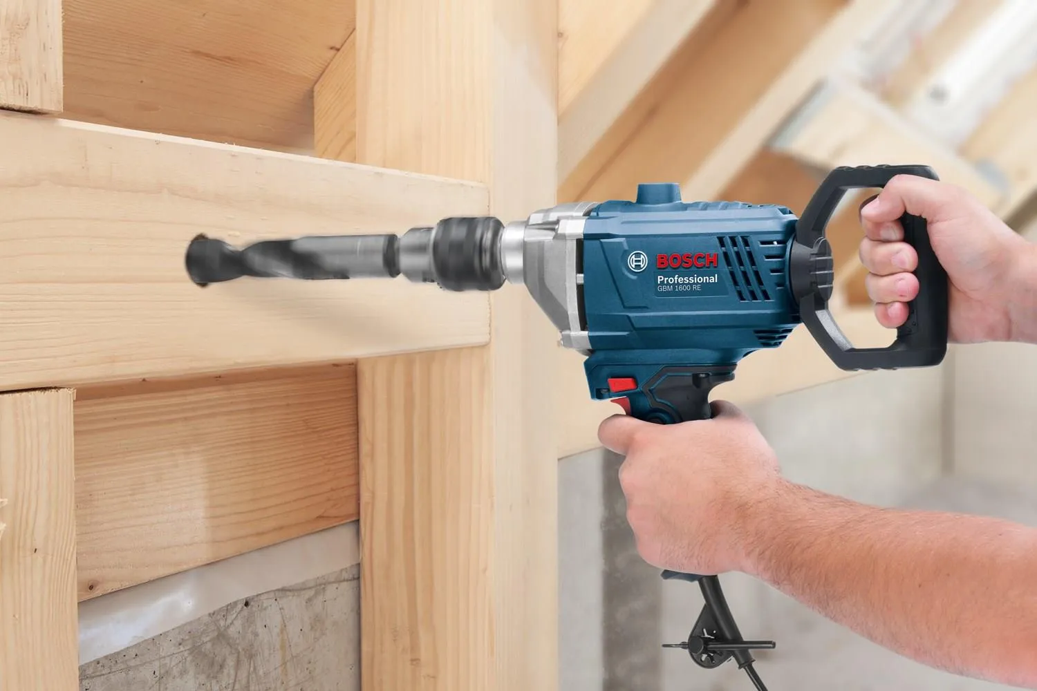 Безударная дрель Bosch GBM 1600 RE Professional 06011B0000