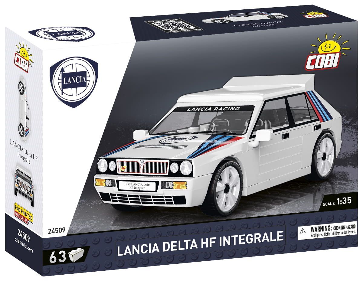 Конструктор пластиковый Cobi Lancia Delta HF Integrale - Лянча Дельта - 63эл. - Коби 24509