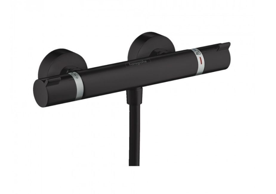 Смеситель для ванны Hansgrohe Ecostat Comfort 13116670 матовый черный