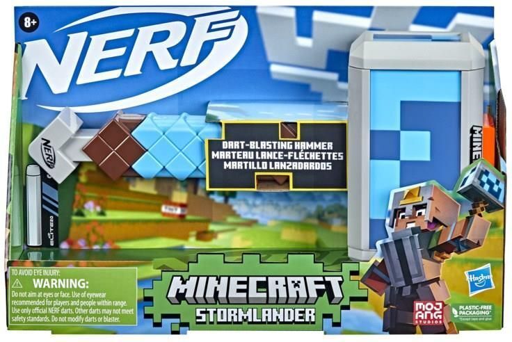Набор игровой Nerf Minecraft Молот Штормландер, F4416, Nerf Minecraft Stormlander5010993948758