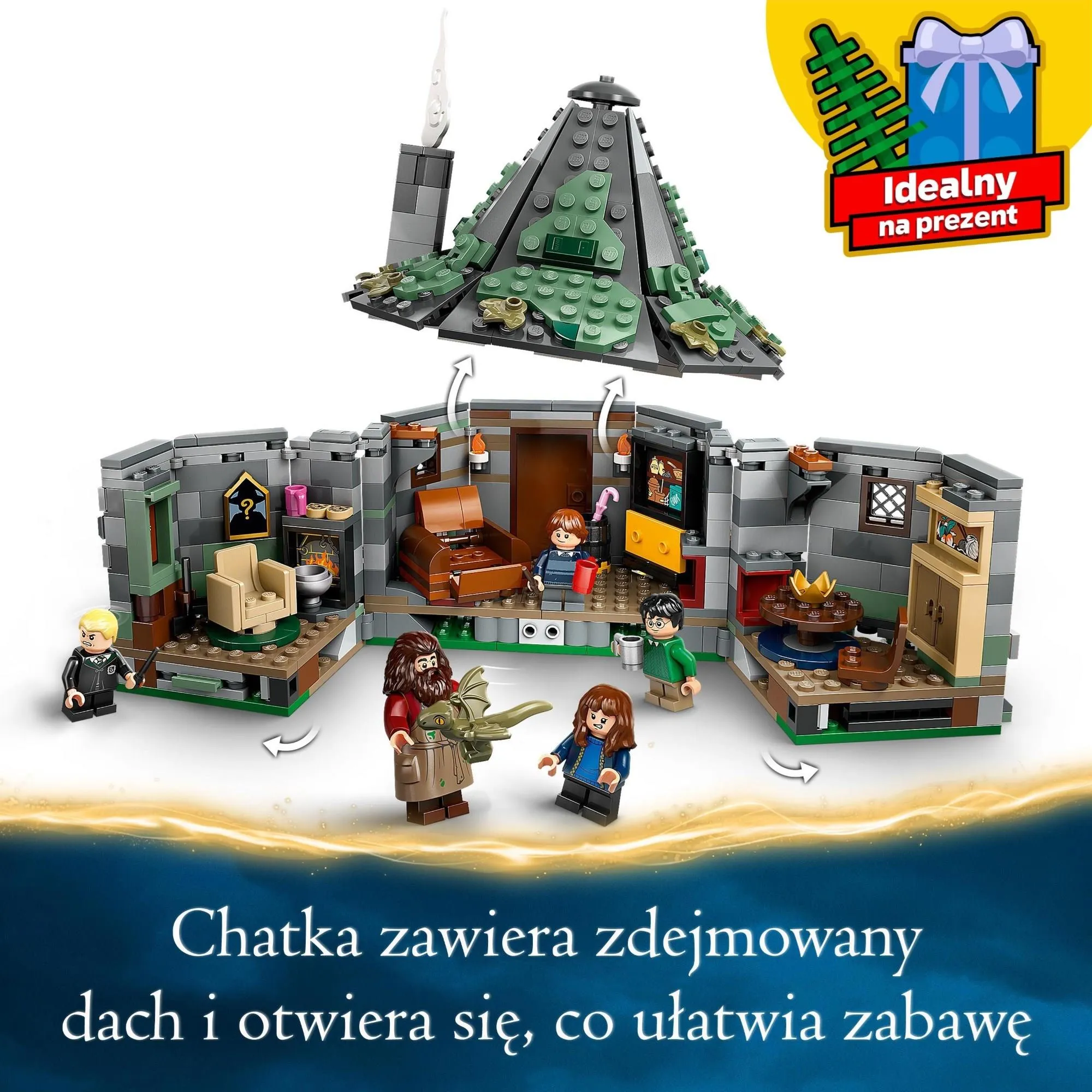Конструктор LEGO Harry Potter 76428 Хижина Хагрида: неожиданный визит