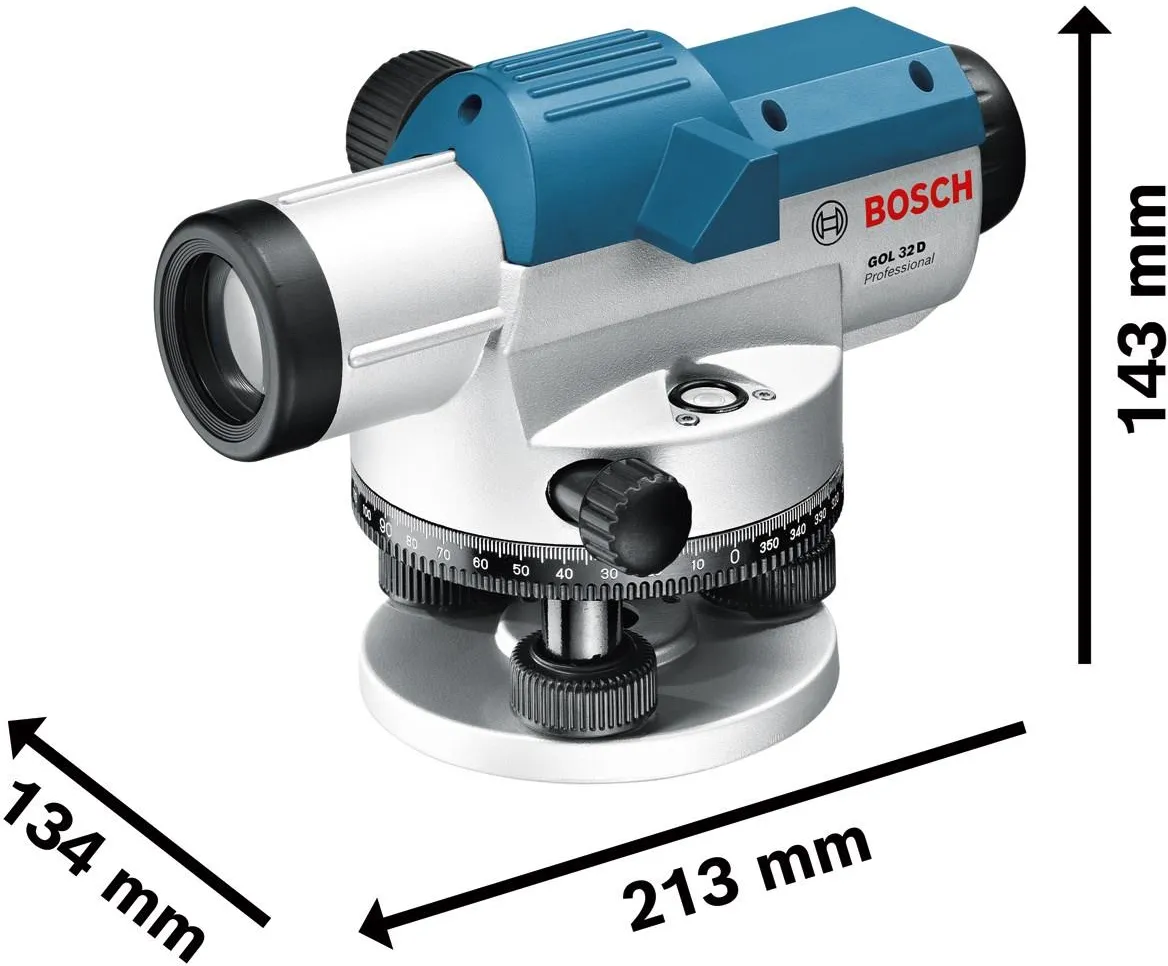 Оптический нивелир Bosch GOL 32 D Professional 0601068500