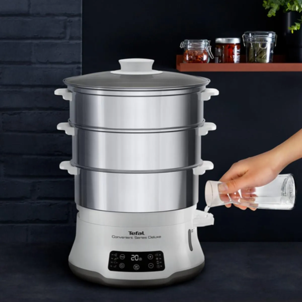 Пароварка электрическая Tefal Convenient Series Deluxe VC502
