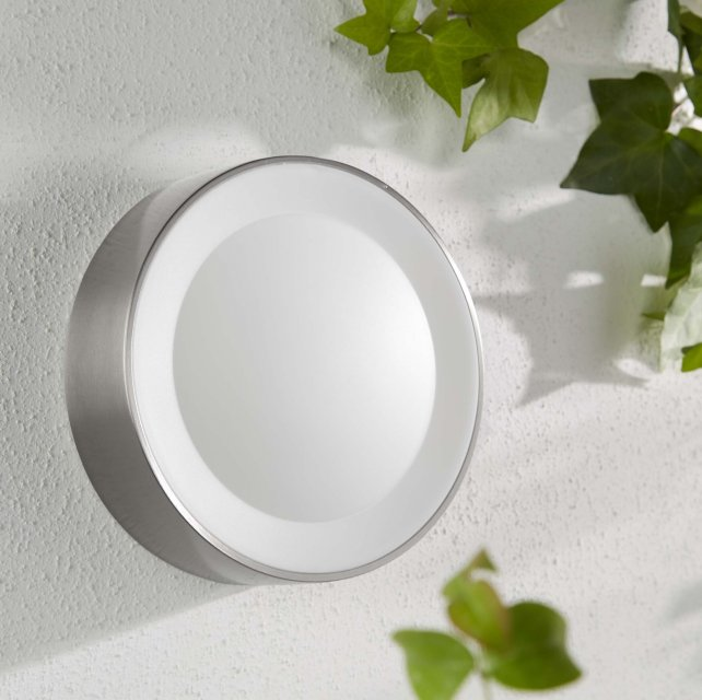 Настенный уличный светильник PHILIPS Hue White and Color Ambiance Daylo Wall Lantern нержавеющая сталь 1746547P7