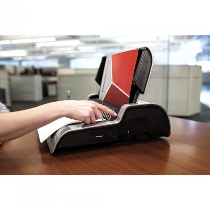 Электрический брошюровщик Fellowes Quasar-E серебристый