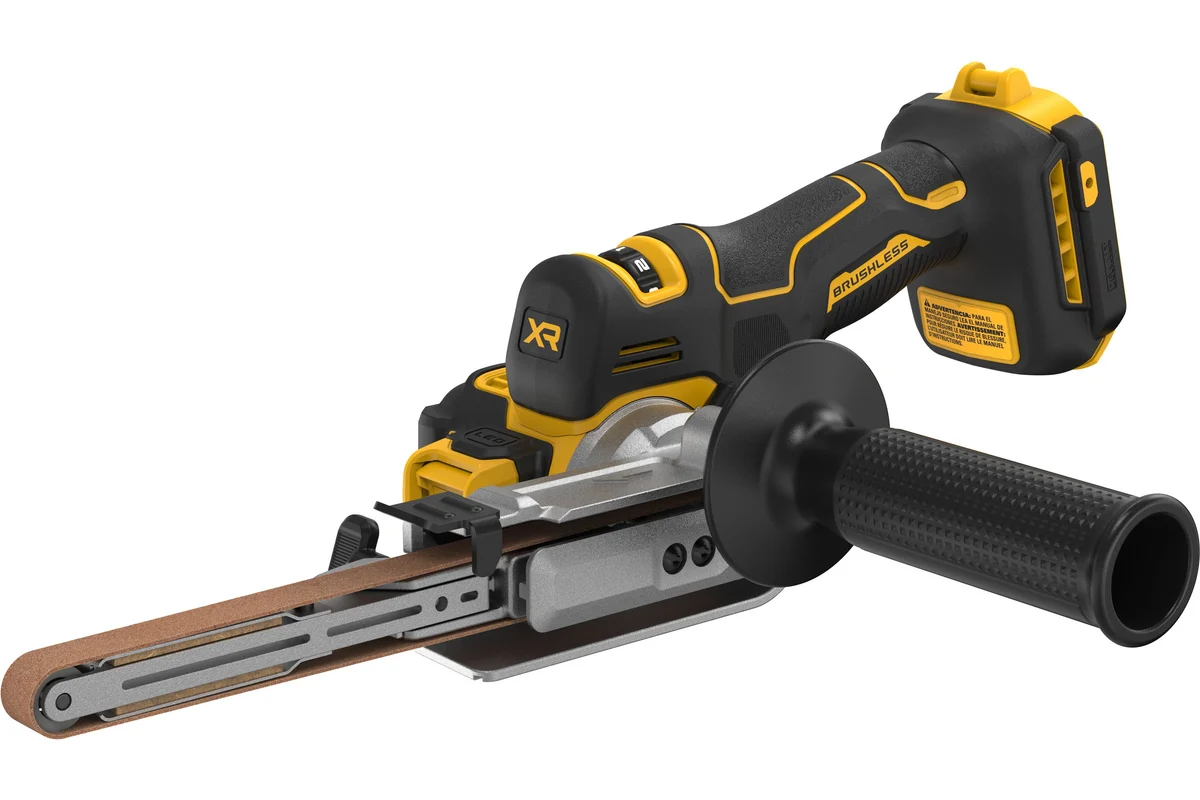 Аккумуляторная ленточная шлифмашина DeWalt DCM200NT, без АКБ и ЗУ, в кейсе