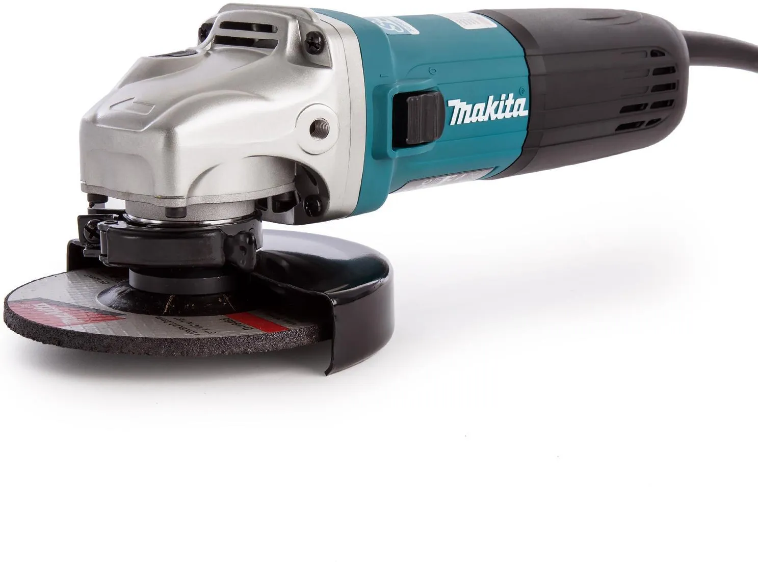 Угловая шлифовальная машина Makita GA5040C 1400 Вт, защитный кожух и боковая рукоятка