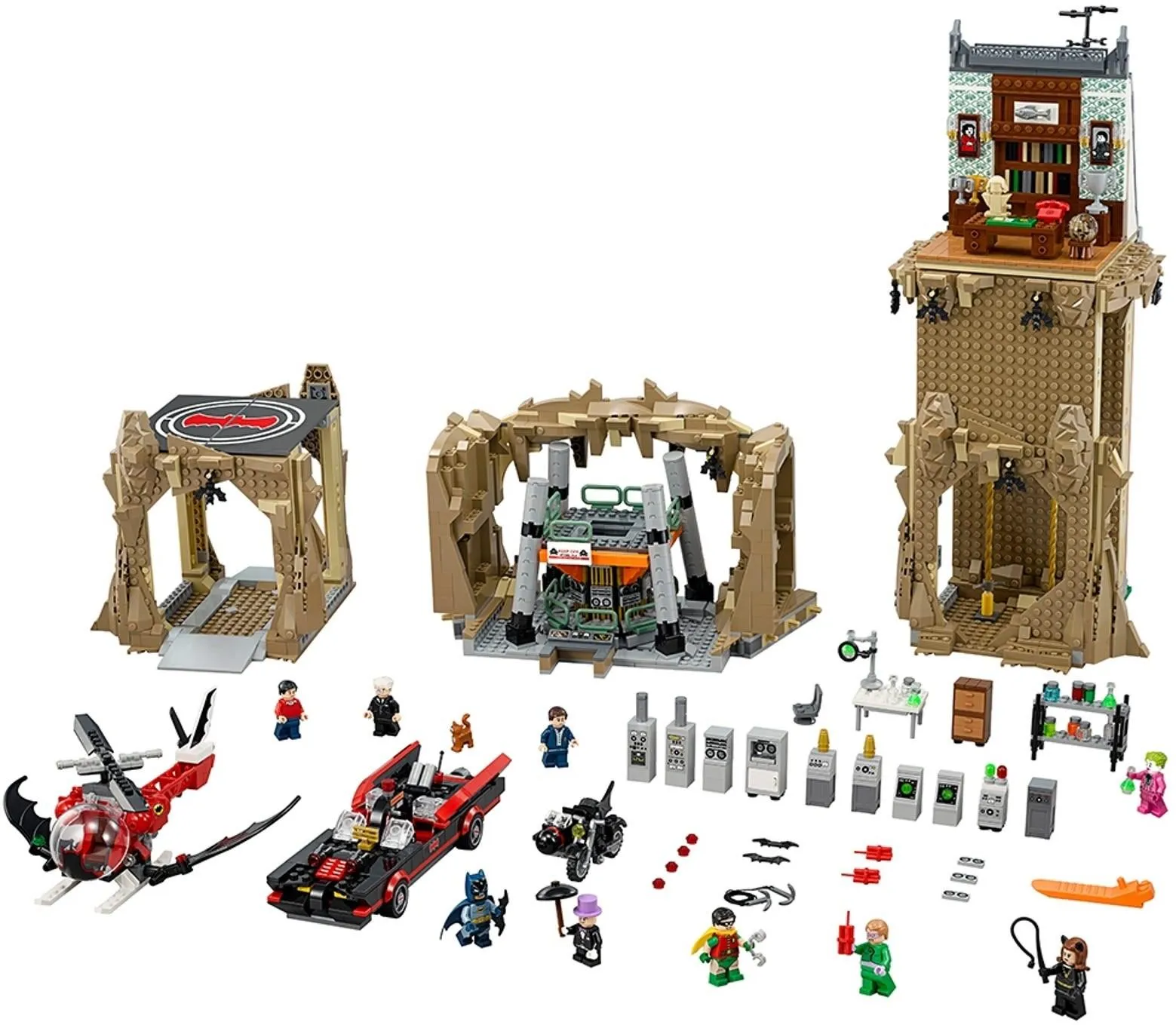 Конструктор LEGO Super Heroes 76052 Пещера Бэтмена
