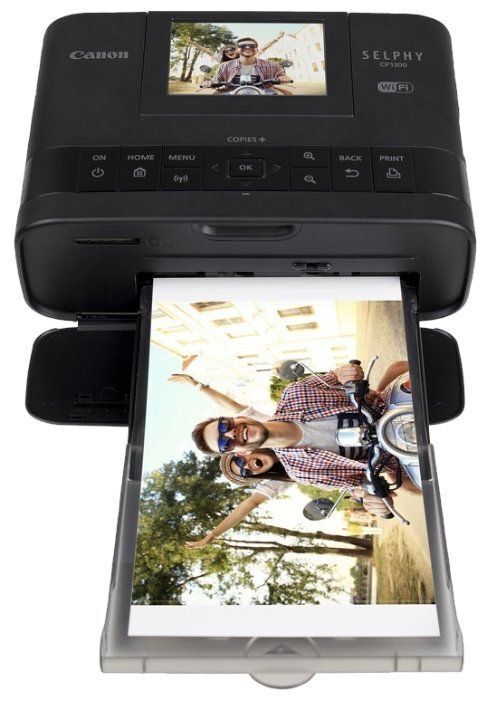 Принтер сублимационный Canon Selphy CP1300, цветн., A6, черный