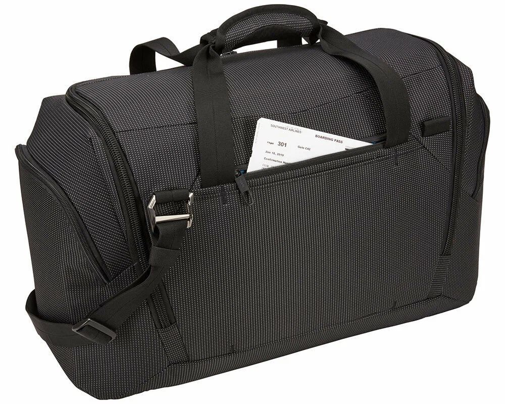 Сумка дорожная THULE 3204048, 44 л, 55х35х25 см, ручная кладь, опорные ножки, плечевой ремень, черный