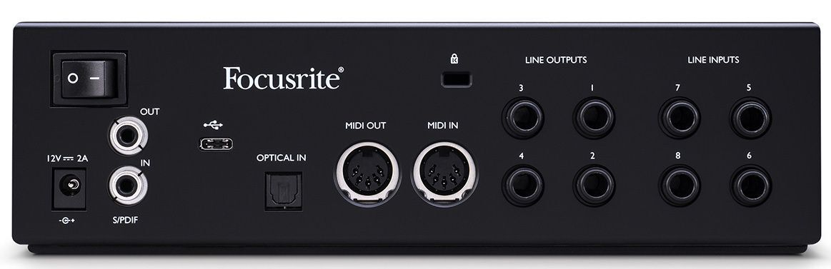 Аудиоинтерфейс Focusrite Clarett+ 4Pre