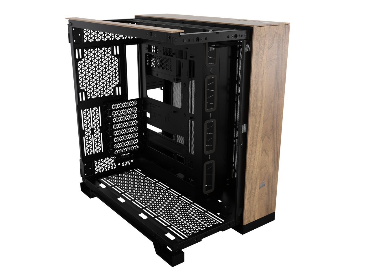Корпус Corsair Midi Tower Черный, Орех (CC9011282WW)
