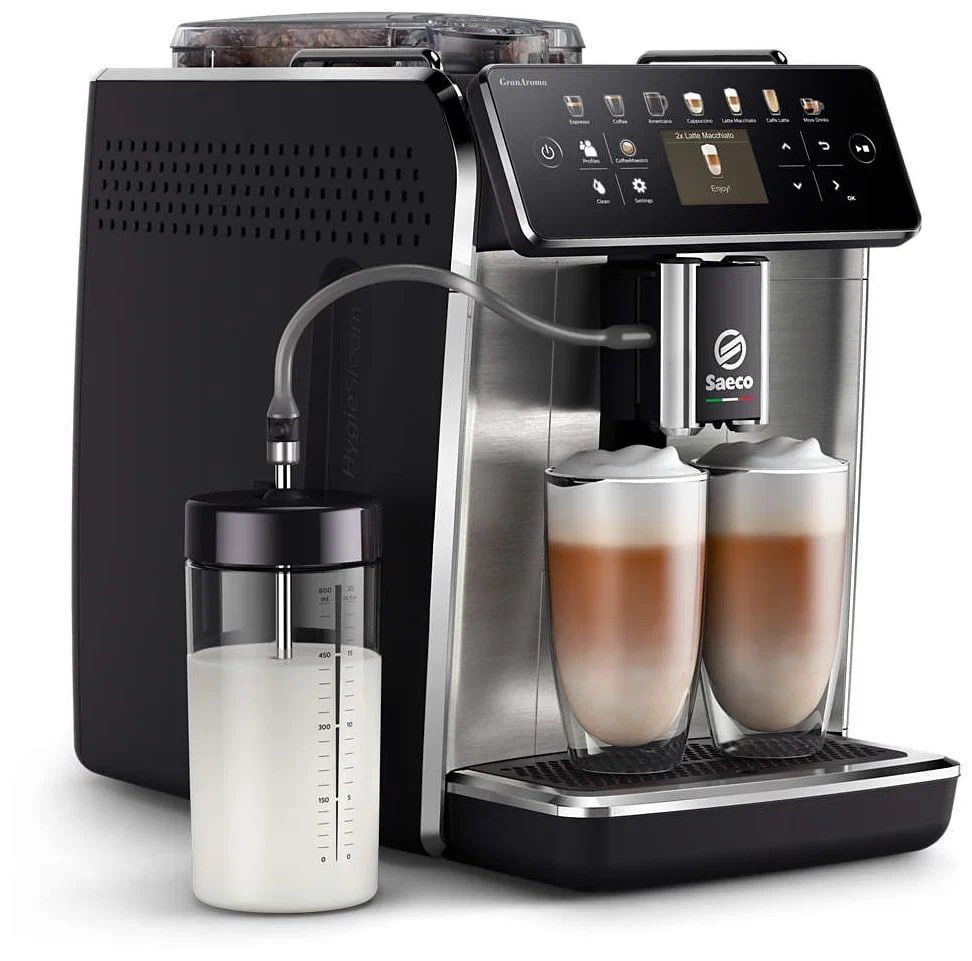 Кофемашина Saeco GranAroma SM6585/00, нержавеющая сталь