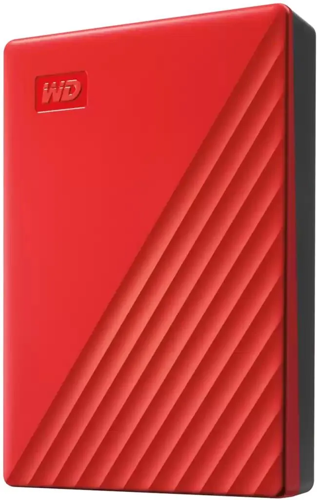 Внешний жесткий диск Western Digital My Passport HDD 4TB Красный (WDBPKJ0040BRD-WESN)