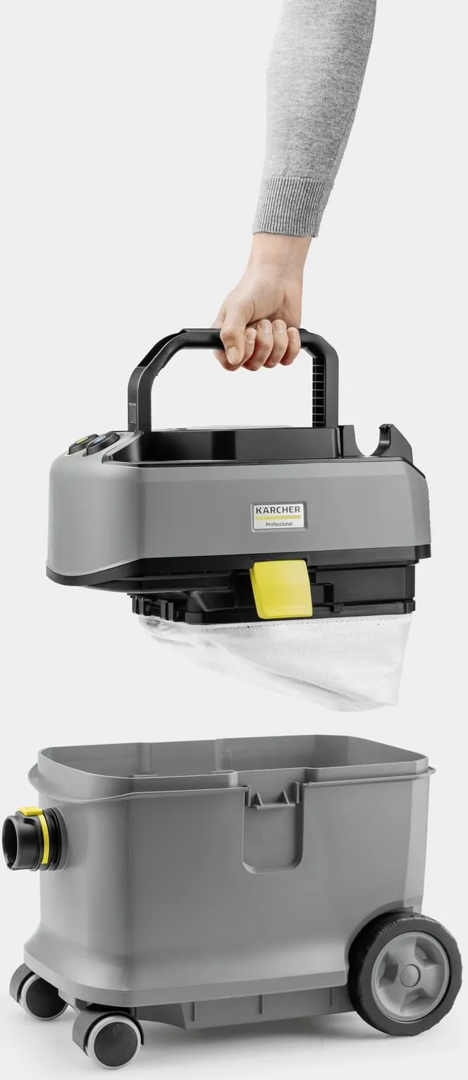 Аккумуляторный пылесос для сухой уборки Karcher T 15/1 Bp Adv HEPA 1.355-351.0